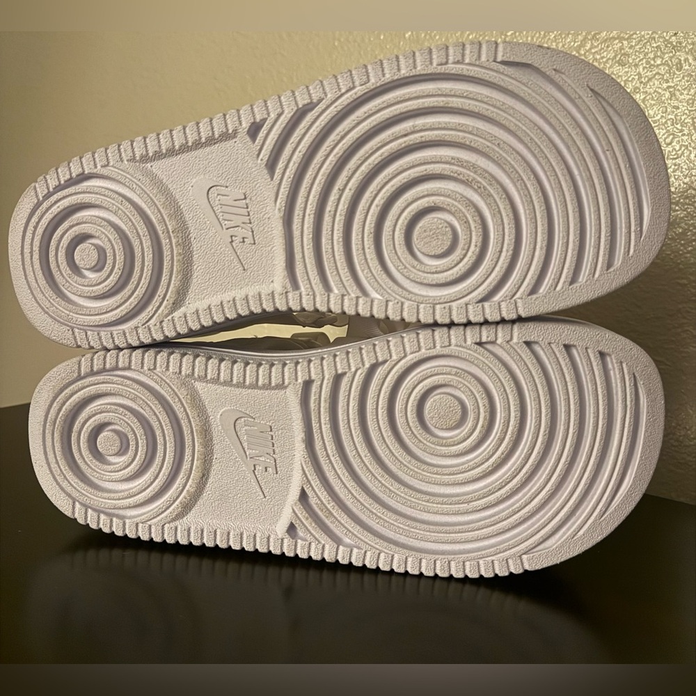 Nike Icon Classic Platform Sandals White Pure Platinum Size 10 | Chunky Strappy - Picture 8 of 8